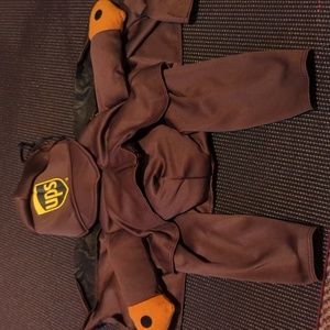 Doggy UPS driver costume